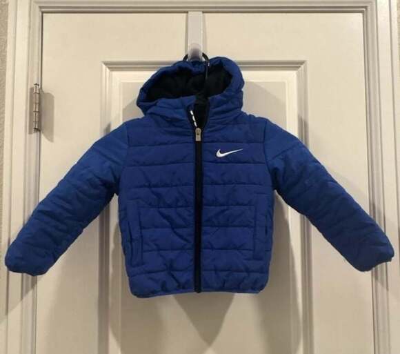Nike Other - Nike Toddler Boys JDI Essential Fleece-Lined Puffer Hooded Jacket